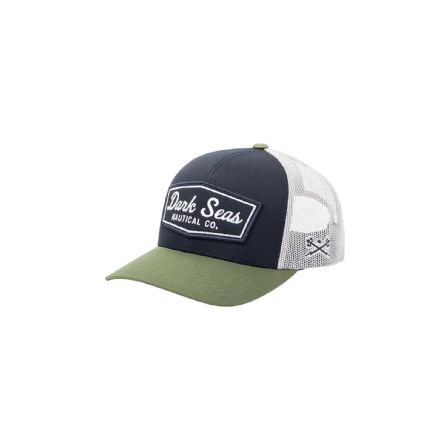 DARK SEAS CAP - WINSTON HEADWEAR NAVY/OLIVE
