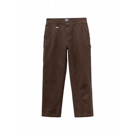 LOSER MACHINE- ARNOR CANVAS PANT BROWN