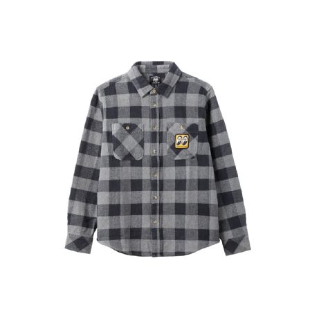 LOSER MACHINE - CORONA WOVEN SHIRT BLACK/GREY