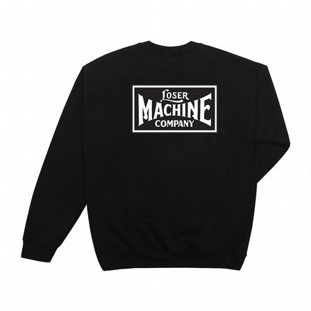 LOSER MACHINE - CREWNECK NEW OG CREWNECK BLACK