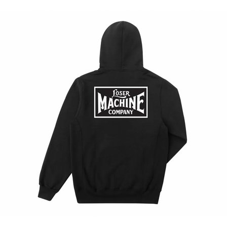 LOSER MACHINE - FLEECE HOOD NEW OG BLACK