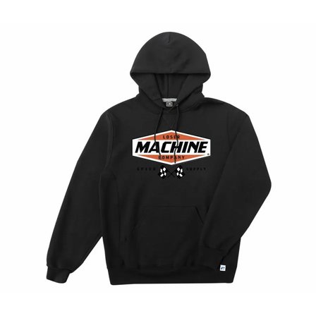 LOSER MACHINE - FLEECE HOOD OVERDRIVE BLACK