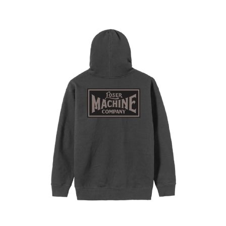LOSER MACHINE - FLEESE HOOD NEW OG ASFALTSGR�