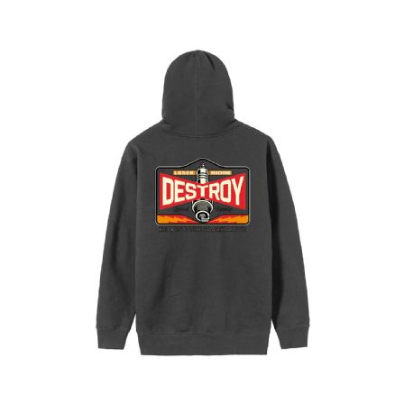 LOSER MACHINE - HOT SPARK HOODIE ASFALTSGR�