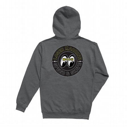 LOSER MACHINE - MOONEYS FACTORY TEAM II HOOD HEATHER GUNMETAL