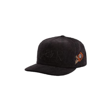 LOSER MACHINE - SNAPBACK FLORES HAT BLACK