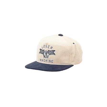 LOSER MACHINE - SNAPBACK PALMDALE HAT OFFWHITE/NAVY