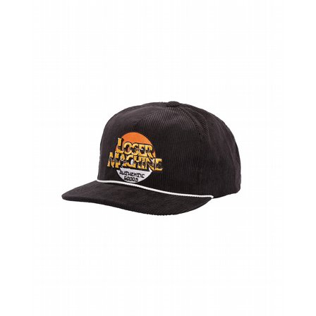 LOSER MACHINE - SNAPBACK SUNSET-HAT BLACK