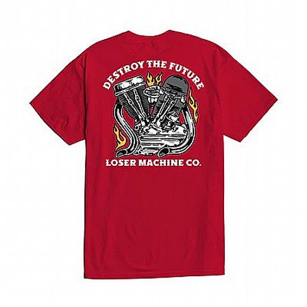 LOSER MACHINE - T-SHIRT CLUBHOUSE STOCK RED