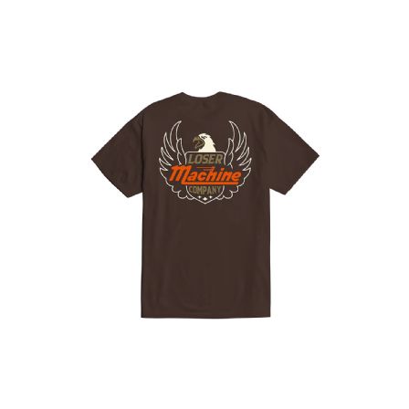 LOSER MACHINE - T-SHIRT FREE FOR ALL JAVA BROWN