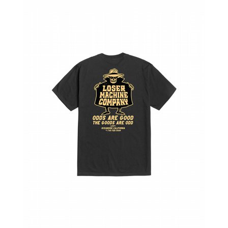 LOSER MACHINE - T-SHIRT GOOD ODDS BLACK