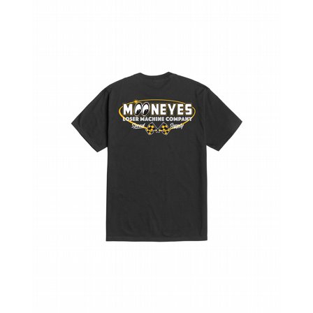 LOSER MACHINE - T-SHIRT MOONEYES ATOMIC RACE BLACK