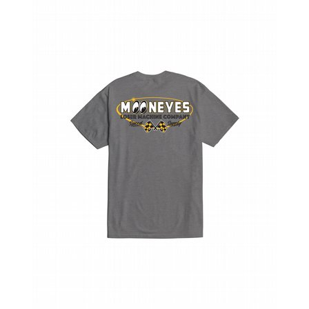 LOSER MACHINE - T-SHIRT MOONEYES ATOMIC RACE HEATHER GREY
