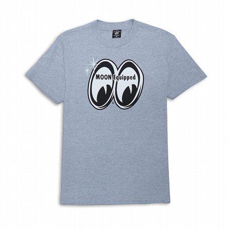 LOSER MACHINE - T-SHIRT MOONEYES BIG TIME HEATHER GREY