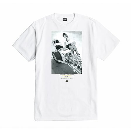 LOSER MACHINE - T-SHIRT MOONEYES SHOW STOPPER WHITE