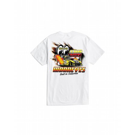 LOSER MACHINE - T-SHIRT MOONEYS BURNOUT WHITE