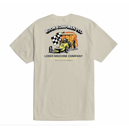 LOSER MACHINE - T-SHIRT SMOKE EM NATURAL