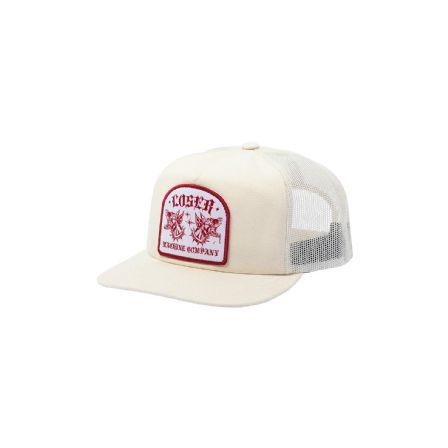 LOSER MACHINE - TRUCKER HAT GUARD OFF WHITE