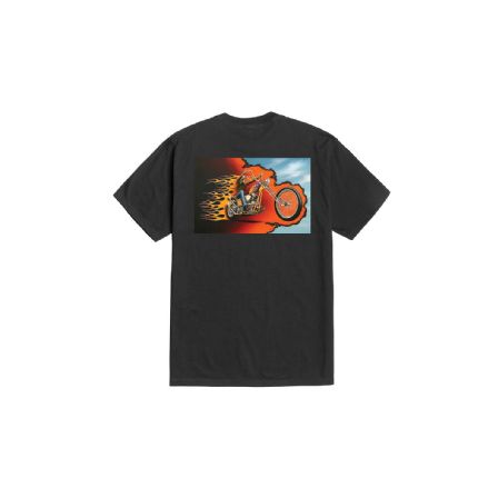 LOSER MASHINE T-SHIRT BURN RUBBER