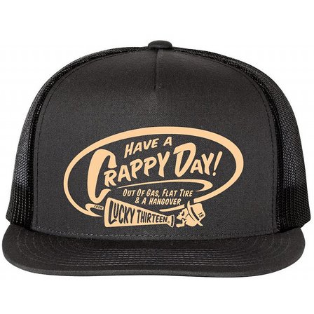 LUCKY 13 CAP - TH Crappy Day Black