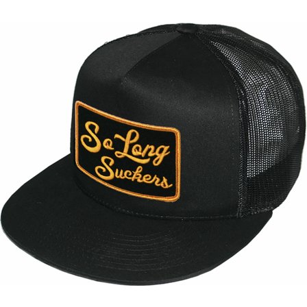 LUCKY 13 CAP - The So Long Suckers Black