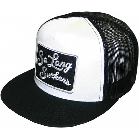 LUCKY 13 CAP - The So Long Suckers /WHITE