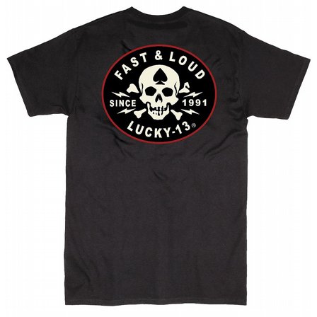 LUCKY 13 T-SHIRT - FAST AND LOUD