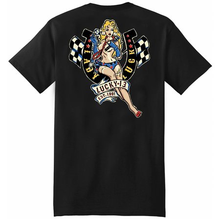 LUCKY 13 T-SHIRT - The Lady Luck