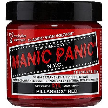MANIC PANIC HRFRG - PILLARBOX RED CLASSIC CREAM