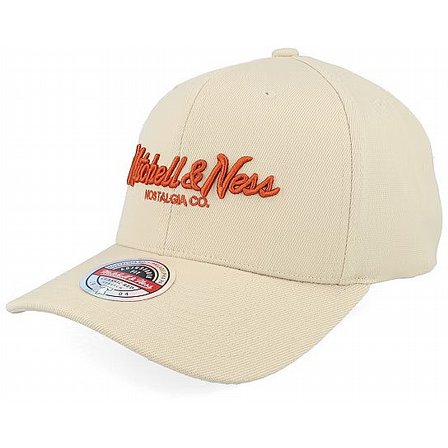 MITCHELL & NESS - Pinscript Classic Red Own Brand - Beige/Orange