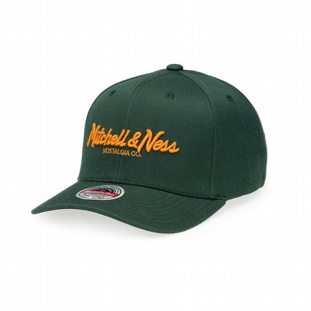 MITCHELL & NESS - Pinscript Classic Red Own Brand - Green/Orange