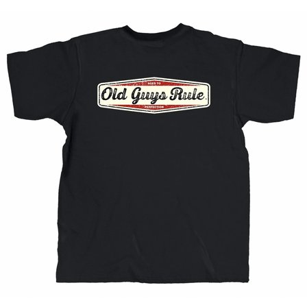 OLD GUYS RULE - AGED TO PERFECTION BLACK