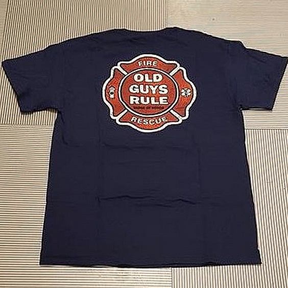 OLD GUYS RULE T-SHIRT - RESCUE