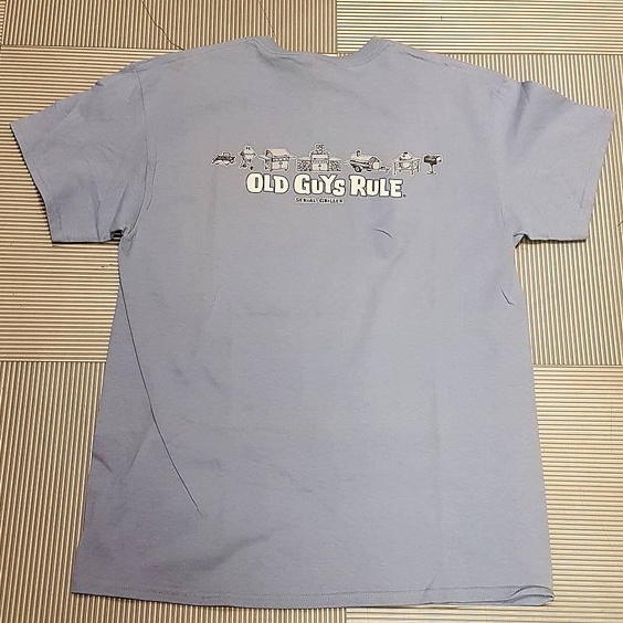 OLD GUYS RULE T-SHIRT - STERIAL GRILLER 3