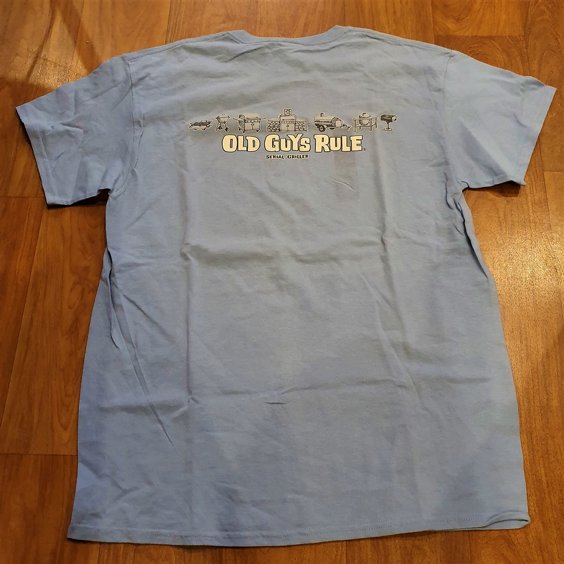 OLD GUYS RULE T-SHIRT - STERIAL GRILLER 2