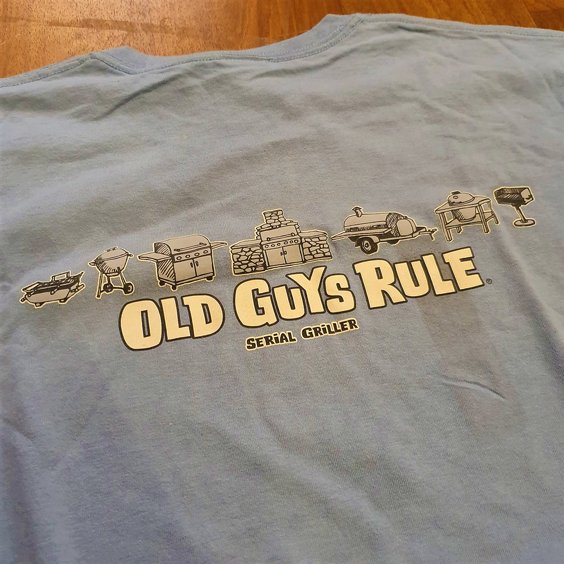 OLD GUYS RULE T-SHIRT - STERIAL GRILLER