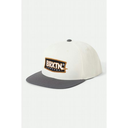 RIXTON KEPS - LIGHTNIN MP SNAPBACK WHITE/CHARCOAL