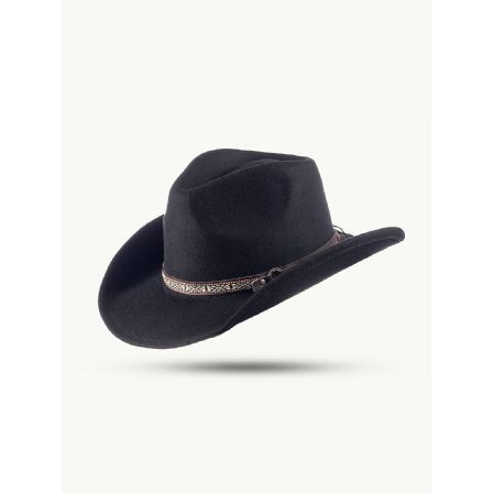 SCIPPIS HATT - REEVES Black Wool Hat black