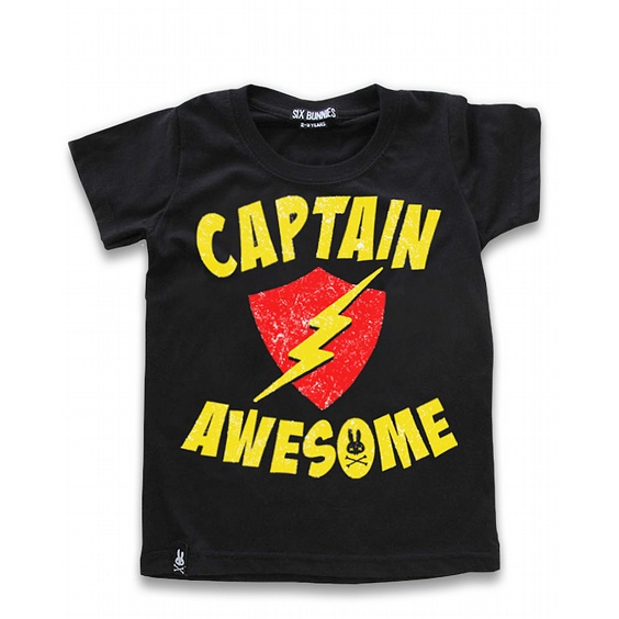 SIX BUNNIES T-SHIRT - CAPTAIN AWESOME
