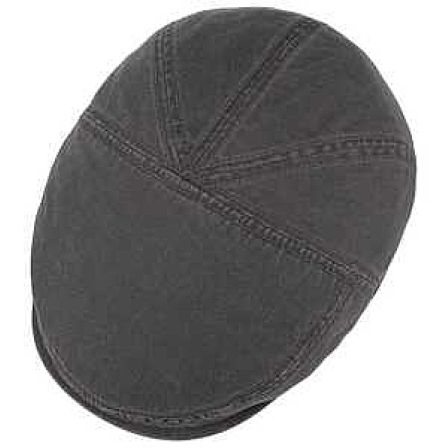 STETSON GUBBKEPS - IVY CAP COTTON GREY