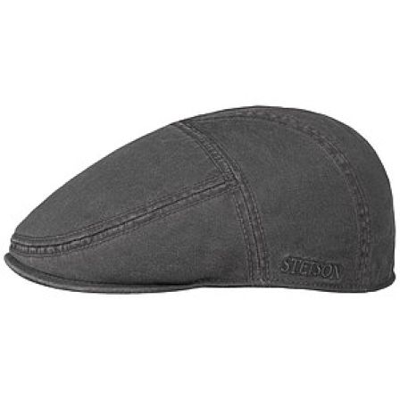 STETSON GUBBKEPS - IVY CAP COTTON GREY