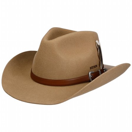 STETSON HATT - LIMINGTON WESTERN WOOLFELDT HAT CAMEL