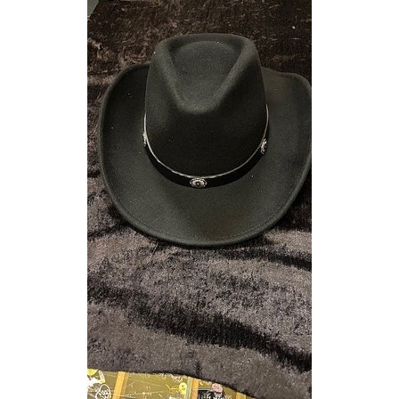 STETSON HATT - WESTERN WOOL HAT BLACK