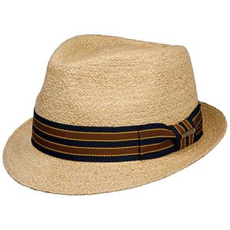 STETSON HATT - YESCOTT TRILBY RAFFIA NATUR