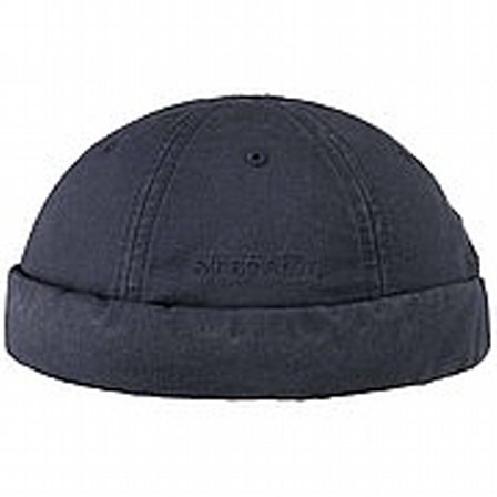 STETSON KEPS - OCALA COTTON DOCKER CAP BLACK