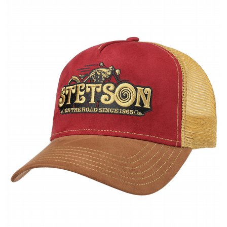 STETSON KEPS - ON THE ROAD TRUCKER CAP BRUN