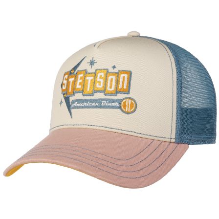 STETSON KEPS - TRUCKER CAP AMERICAN DINER