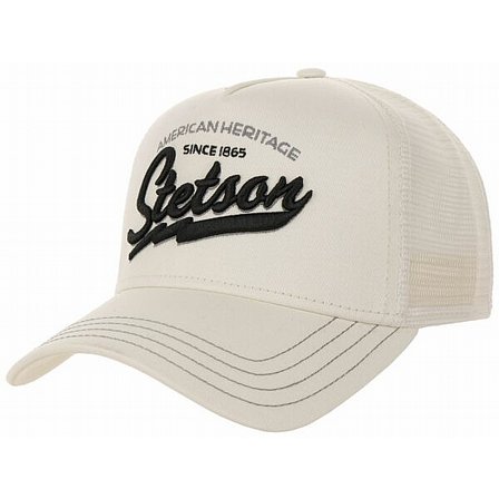 STETSON KEPS - TRUCKER CAP AMERICAN HERITAGE CLASSIC VIT