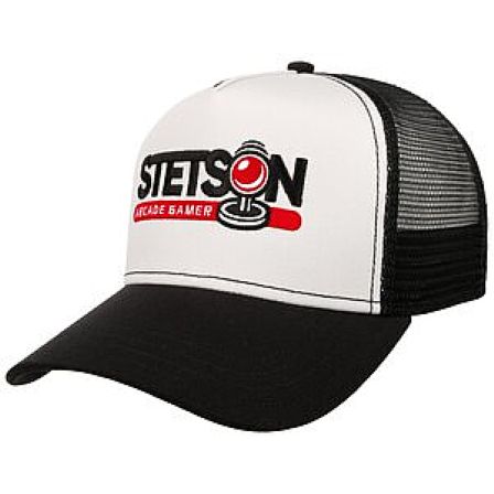 STETSON KEPS - TRUCKER CAP ARCADE JOYSTICK BLACK