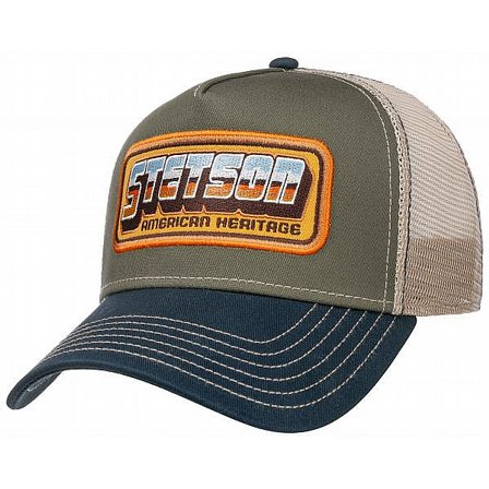 STETSON KEPS -TRUCKER CAP CHROME